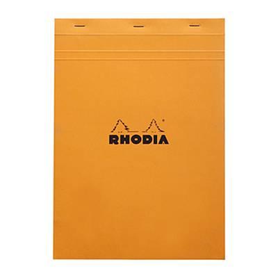 3037920182001 - Rhodia - Un Bloc-notes A4 21x29,7 cm petits carreaux N°18