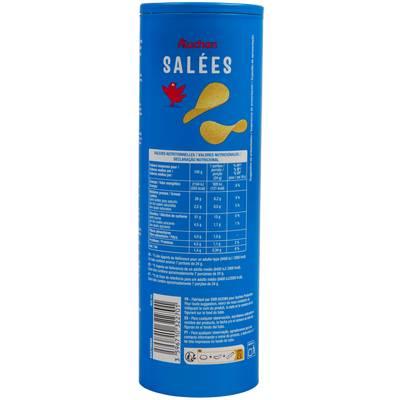 3596710322701 - Auchan - Chips tuiles salées