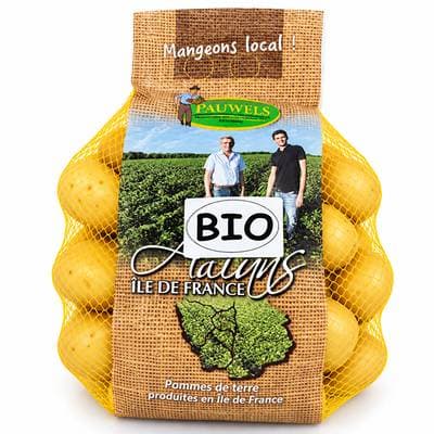 Pomme de terre Vapeur Bio, Filet de 2,5 kilos