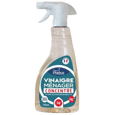 Phébus Vinaigre de nettoyage en spray 14°C, 1L