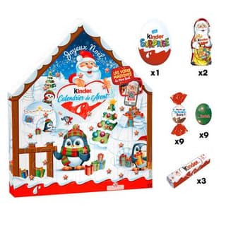 Kinder Calendrier de l'Avent de chocolat, 184g