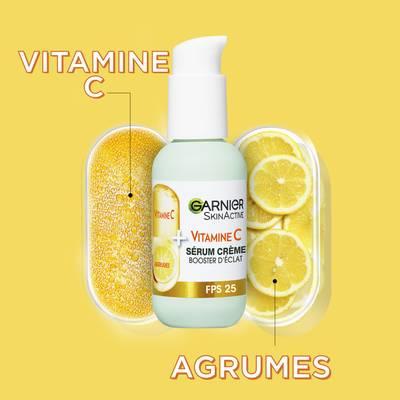 3600542449601 - Garnier - Sérum Crème Vitamine C 2en1 Booster d'éclat
