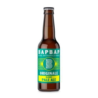 BAPBAP Originale Bière blonde PALE ALE 5.4%, 33cl