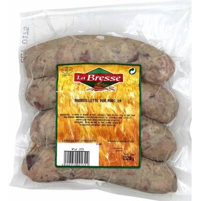 La Bresse Andouillette Pur Porc, 4x130g