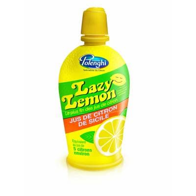Lazy Lemon Jus de Citron Jaune de Sicile, 125ml