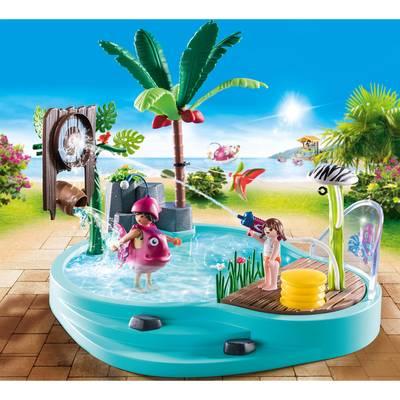 4008789706102 - PLAYMOBIL® Family Fun - Piscine avec jet d'eau