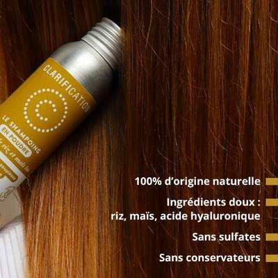 3770021147202 - Clarification - Coffret Haircare en poudre, Shampoing, Shampoing Sec et Trousse