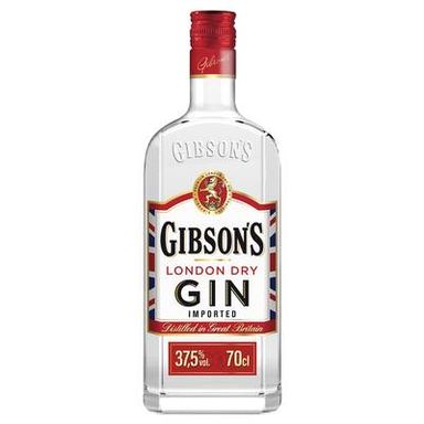 Gibson's London Dry Gin 37,5°, 70cl