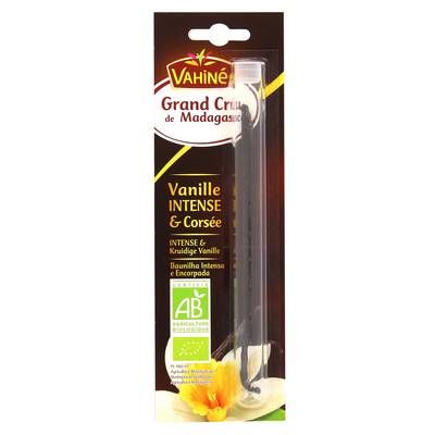 Vahine Vanille intense et corsée bio, 3g
