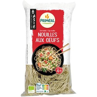 Priméal Nouilles asiatiques aux œufs bio, 250ml