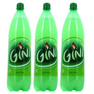 Gini Boisson gazeuse, Lot de 3x1,5L