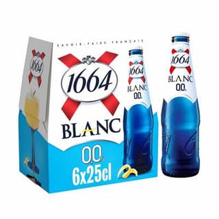 1664 Blanc Bière blanche 0.00°, 6x25cl
