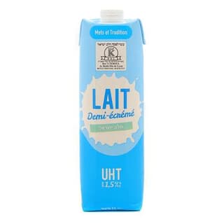Mets et Tradition Lait demi-écrémé UHT, 1l