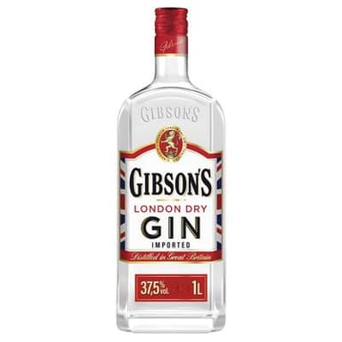 Gibson's London Dry Gin 37,5°, 1L