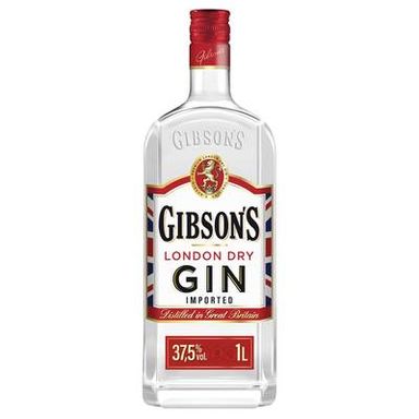 Gibson's London Dry Gin 37,5°, 1L