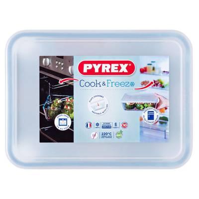 3137610000704 - Pyrex Cook & Freeze - Plat en verre avec couvercle - spécial congélation