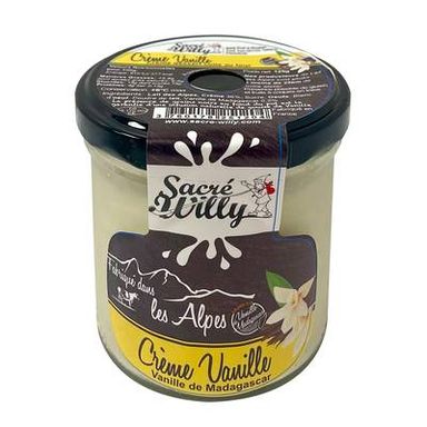 Sacré Willy Crème au Four à la Vanille, 125g