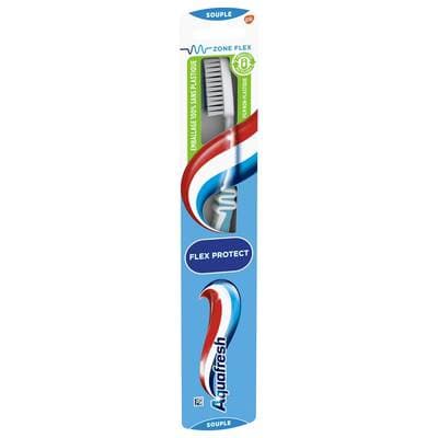 Aquafresh Brosse à dents Flex Protect Souple, 1 brosse à dents