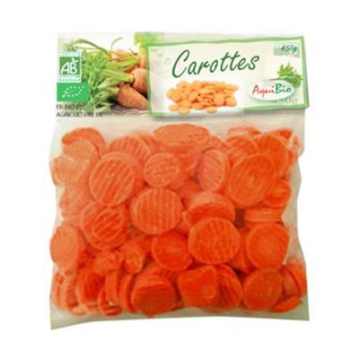 3516459200405 - Aquibio - Carottes bio coupées en rondelles