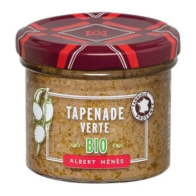 Albert Ménès Tapenade d'Olives Vertes Bio, 90g