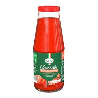 Ciro Purée de Tomates Passata en bouteille, 680g