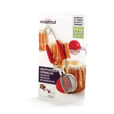 3485990378105 - Mastrad - Saupoudreur / Pince à thé Rouge