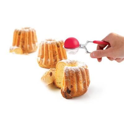 3485990378105 - Mastrad - Saupoudreur / Pince à thé Rouge