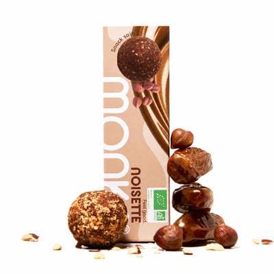 Monka 3 Energy Balls noisette bio, 54g
