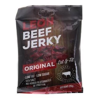 Leon Boeuf séché beef jerky, 25g