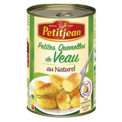 Petitjean Petites Quenelles de Veau au Naturel, 255g