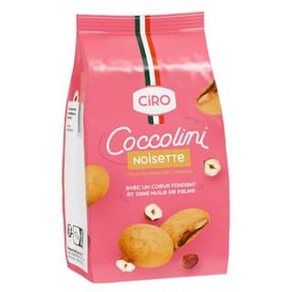 Ciro Biscuit coccolini fourrée noisette, 200g