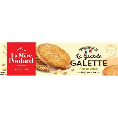 La Mère Poulard La Grande Galette pur Beurre, 135g