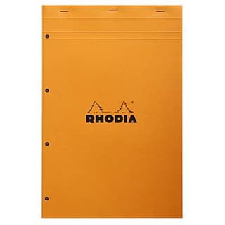 Rhodia Classic Un Bloc-notes 21 x 31,8 cm petits carreaux N°20, 160 pages