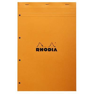 3037920202006 - Rhodia Classic - Un Bloc-notes 21 x 31,8 cm petits carreaux N°20