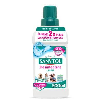 Sanytol Désinfectant Linge Stop Odeurs Fraicheur Active, 500ml