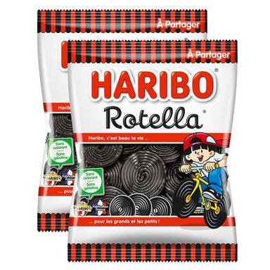 Haribo Rotella Zigoto, Lot de 2x300g