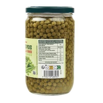 3596710488964 - Auchan - Petits pois extra fins à l'étuvée en bocal