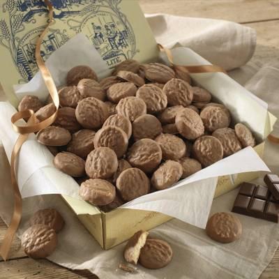 3449612166006 - La Maison Du Biscuit - Sablés diamants enrobés de chocolat au lait