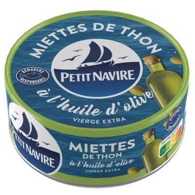 3019081236106 - Petit Navire - Miettes de Thon Huile d'Olive Vierge Extra