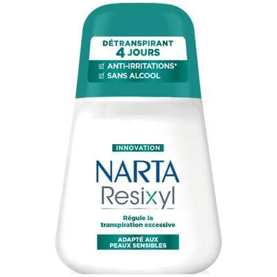 Narta Déodorant bille Peaux Sensibles Sans Alcool, 50ml