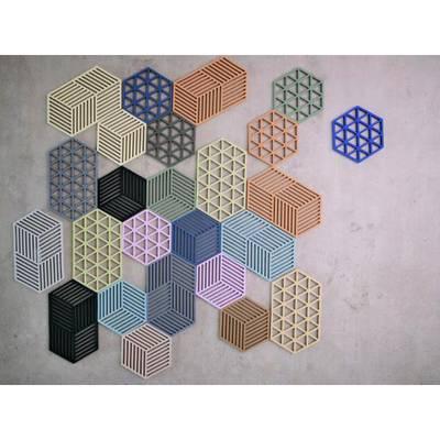 5722000316107 - Zone Denmark - Dessous-de-plat Hexagon Noir