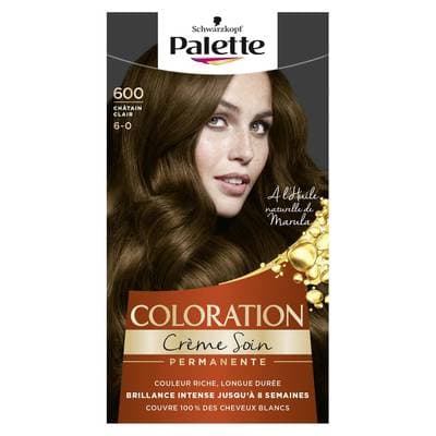 Palette Coloration Permanente châtain clair, 115ml