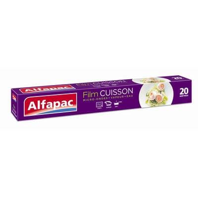 3232764270208 - Alfapac - Film cuisson micro ondes, vapeur d'eau