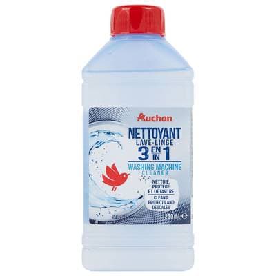 Auchan Nettoyant lave-linge 3 en 1, 250ml