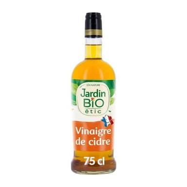 Jardin Bio Etic Vinaigre de Cidre Bio, 75cl