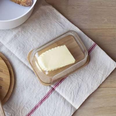 3760132814308 - Pebbly - Set beurrier avec couteau à beurre