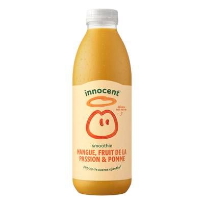innocent Smoothie Mangue & Passion - 1, 2, 3, Soleil, 75cl