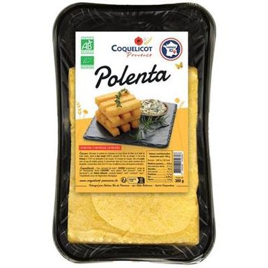Coquelicot Polenta Bio à base de Maïs, 300g