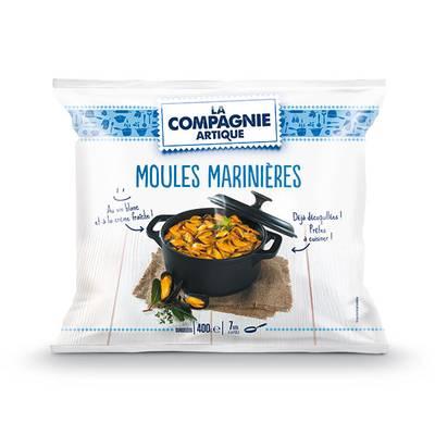 3289476005208 - La Compagnie Artique - Moules marinières décoquillées au vin blanc et à la crème fraîche
