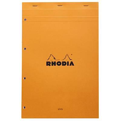3037920201009 - Rhodia - Un Bloc-notes 21 x 31,8 cm grands carreaux N°20